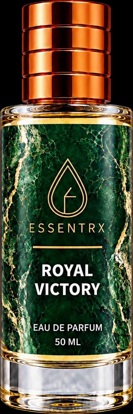 Royal Victory eau de parfum, 50 ml green marble bottle